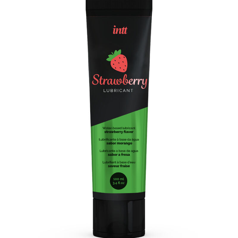 INTT Lubricants – Lubrifiant intime a base d'eau saveur fraise