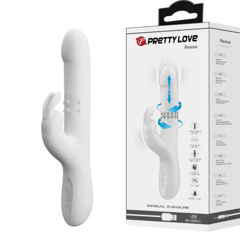 PRETTY LOVE - REESE VIBRADOR WITH ROTATING PLATE
