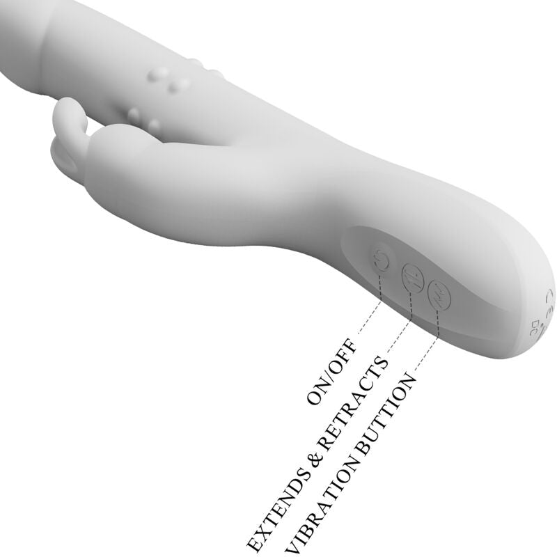 PRETTY LOVE - REESE VIBRADOR WITH ROTATING PLATE