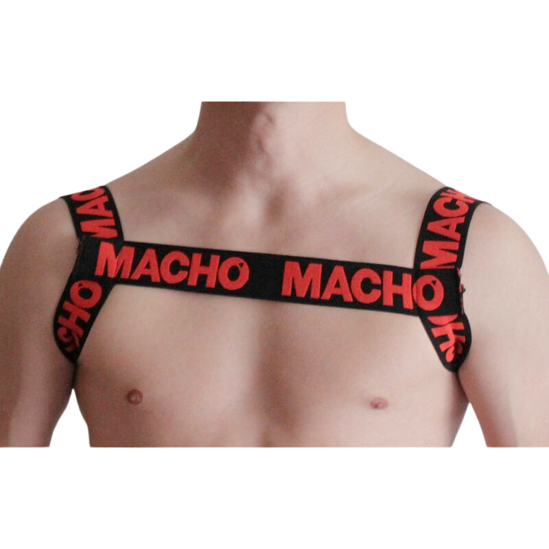 Macho – Harnais rouge