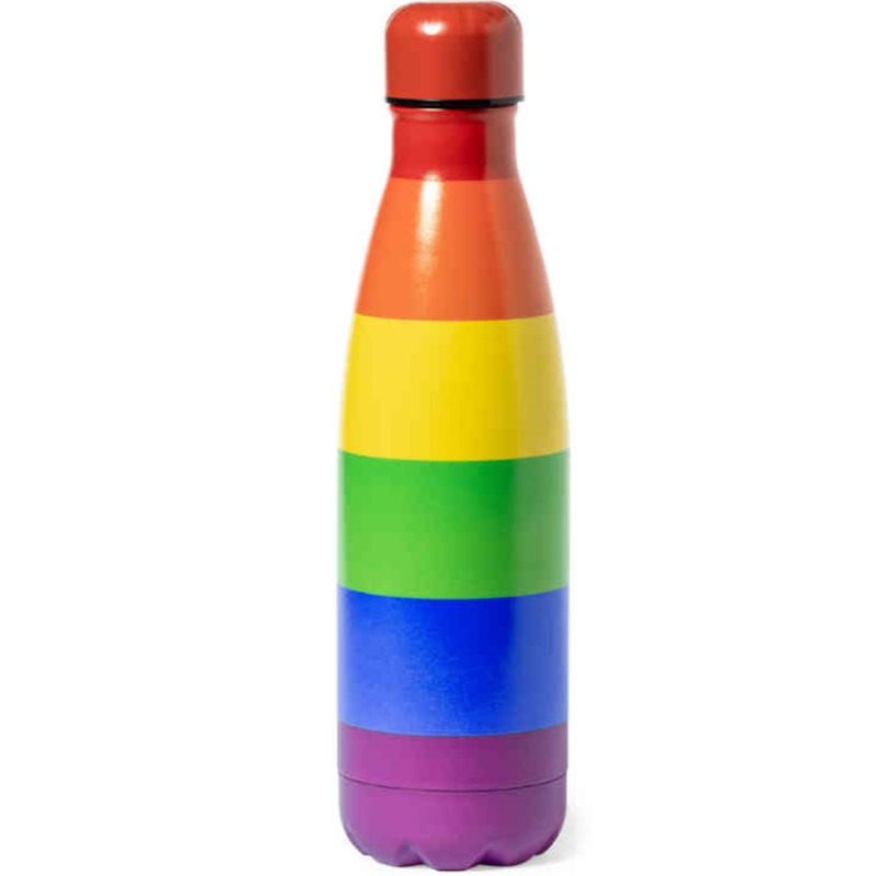 Pride – Chauffe-eau métallique avec le drapeau lgbt