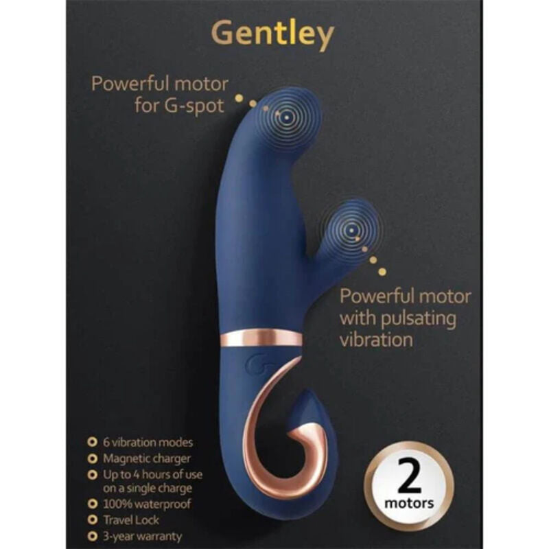 G-VIBE - ZACHTE G-SPOT VIBE AZUL CARIBE
