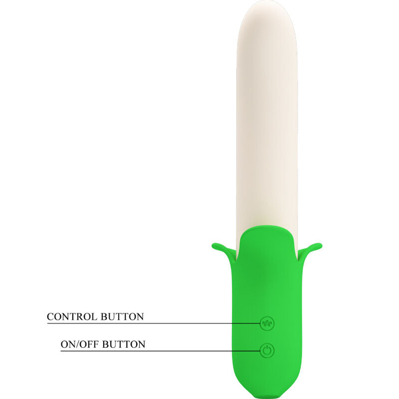 Pretty Love – Banana knight super puissance 7 vibrations en silicone
