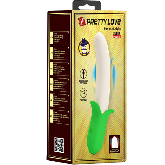 PRETTY LOVE - BANANA KNIGHT SUPER POWER 7 SILICONE VIBRACIONES