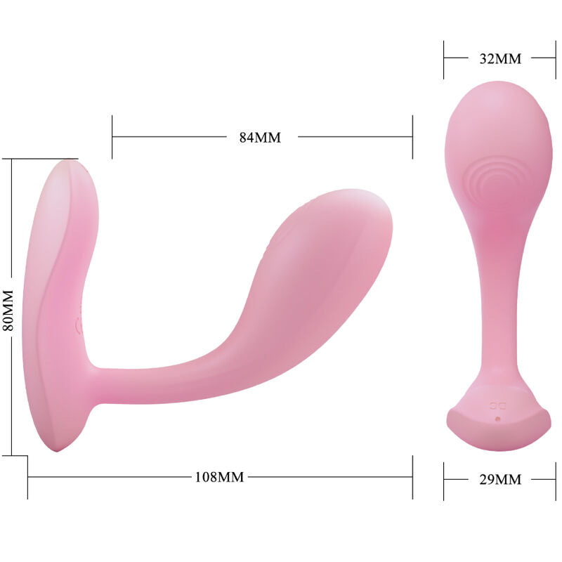 Pretty Love – Baird application g-spot 12 vibrations rechargeable rose