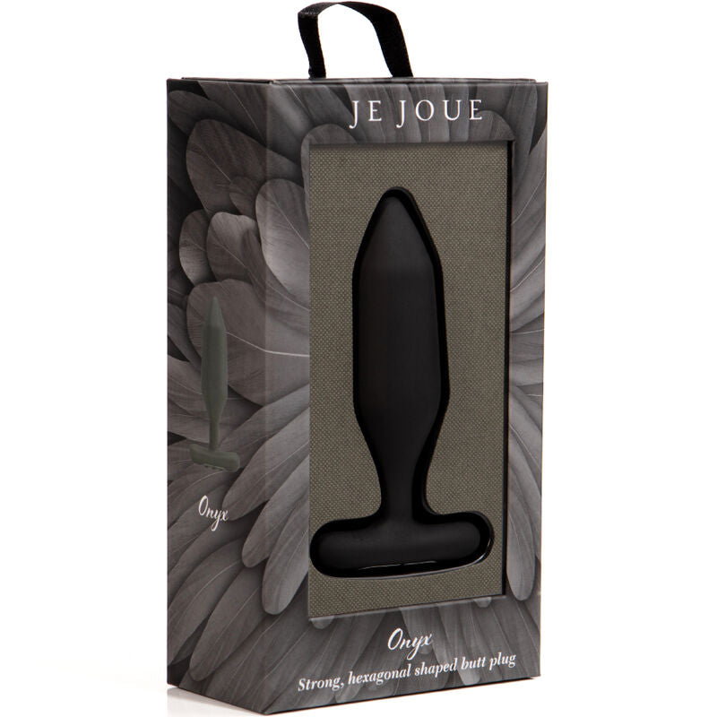 Je Joue – Vibrateur plug anal onyx noir