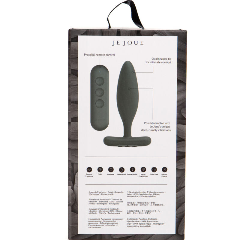 I PLAY - VESTA PLUG ANAL VIBRADOR BLACK