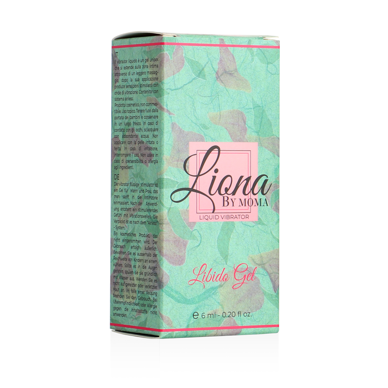 LIONA BY MOMA - VIBRADOR LIQUIDO LIBIDOGEL 6 ML