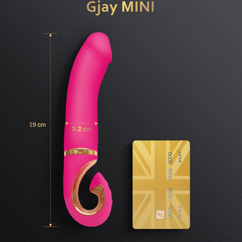 G-VIBE - GJAY MINI VIBRADOR SILICIONA PINK