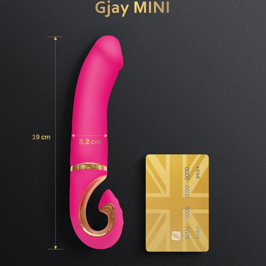 G-VIBE - GJAY MINI VIBRADOR SILICIONA PINK