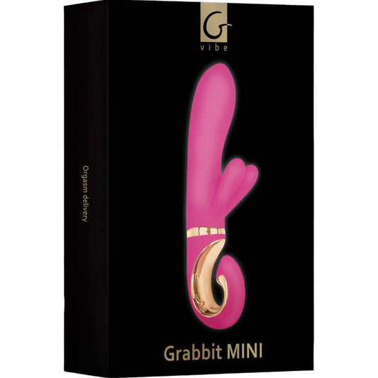 G-VIBE - GRABBIT MINI VIBRADOR SILICIONA PINK