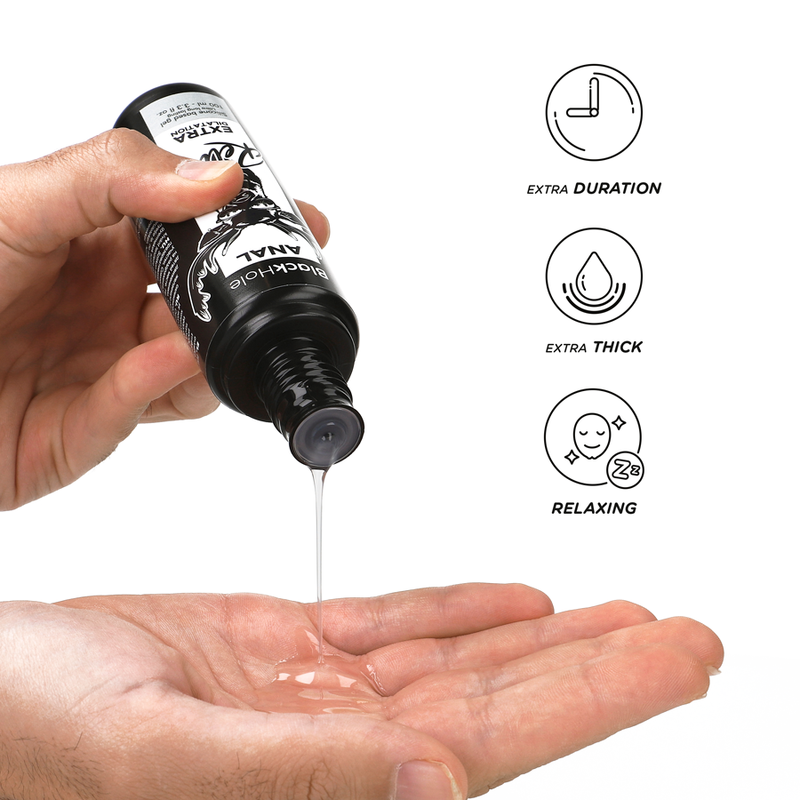 ZWART GAT - BASIS SILICONA CONCENTRADA ANALE DILATACION 100 ML
