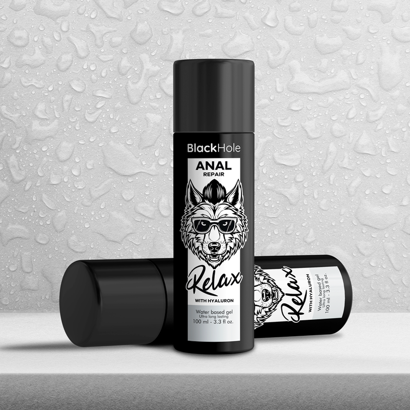 BLACK HOLE - ANALE HERSTELLENDE BASIS AGUA RELAX MET HYALURON 100 ML