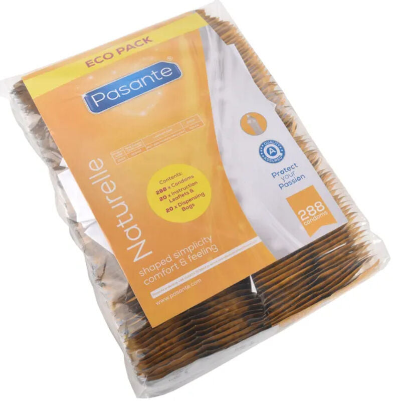 Pasante – Préservatifs eco pack naturelle sac 288 unités