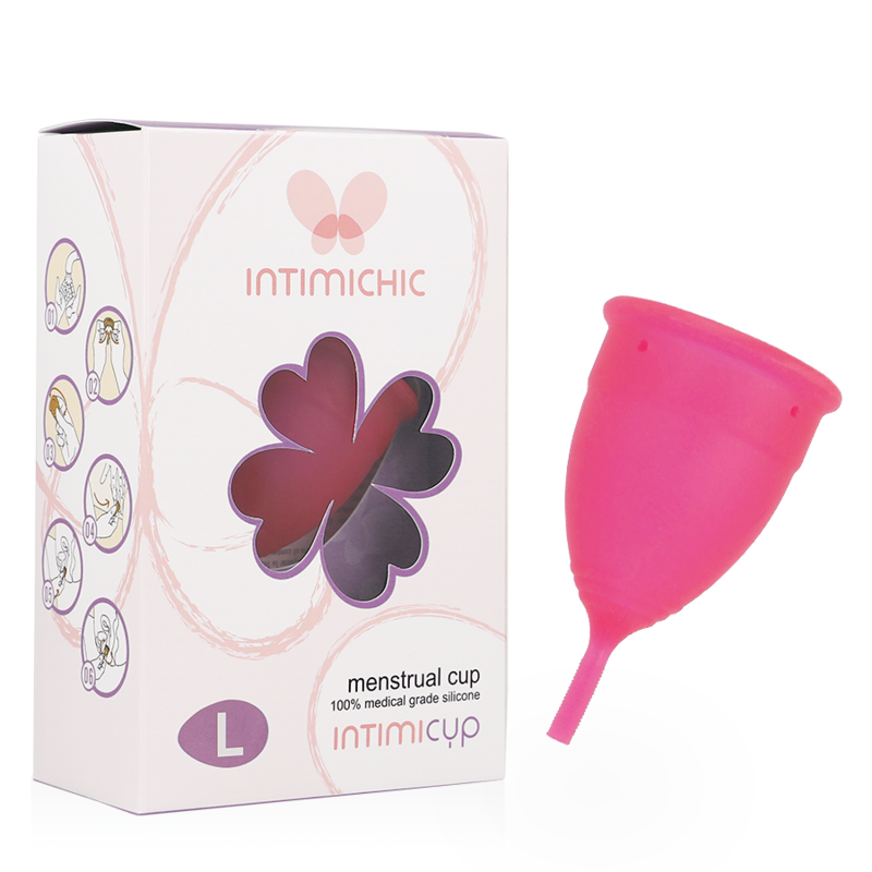 Intimichic – Coupe menstruelle en silicone médicale - taille L