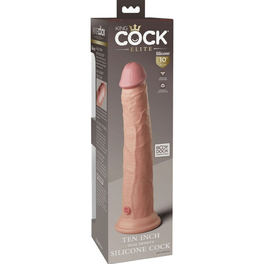 KING COCK - ELITE DILDO REALISTIC SILICONA 25.4 CM