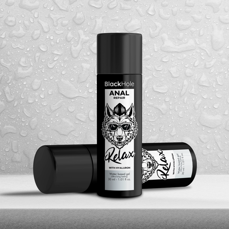 BLACK HOLE - ANALE REPARATIE BASIS AGUA RELAX MET HYALURON 30 ML