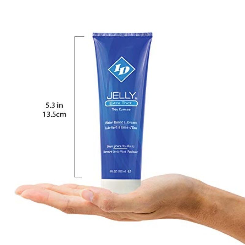 ID Jelly – Lubrifiant à base d'eau tube de voyage extra épais 120 ml