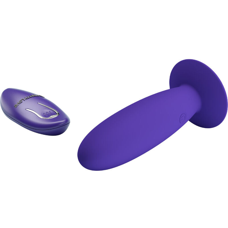 PRETTY LOVE - JEUGD PLUG ANALE VIBRADOR CONTROLE OP AFSTAND VIOLETA