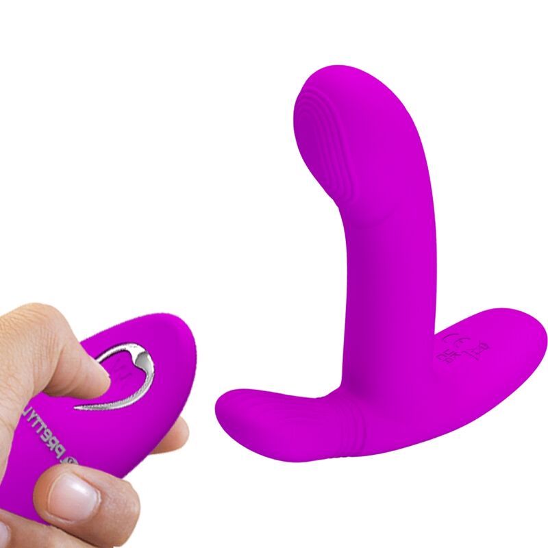 MOOIE LIEFDE - GERI MASAJEADOR CLITORIS CONTROLE AFSTANDSBEDIENING ROSA