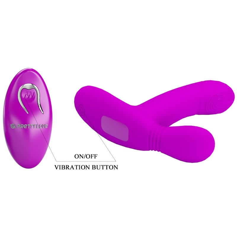 MOOIE LIEFDE - GERI MASAJEADOR CLITORIS CONTROLE AFSTANDSBEDIENING ROSA