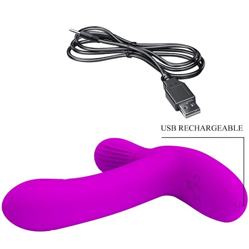 MOOIE LIEFDE - GERI MASAJEADOR CLITORIS CONTROLE AFSTANDSBEDIENING ROSA