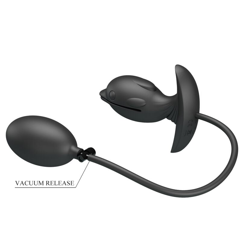 PRETTY LOVE - OPBLAASBARE & OPLAADBARE DELFIN ANAAL PLUG