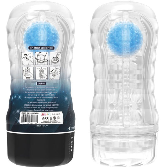 PRETTY LOVE - HOUSSE DE MASTURBATEUR PLANET BLEU