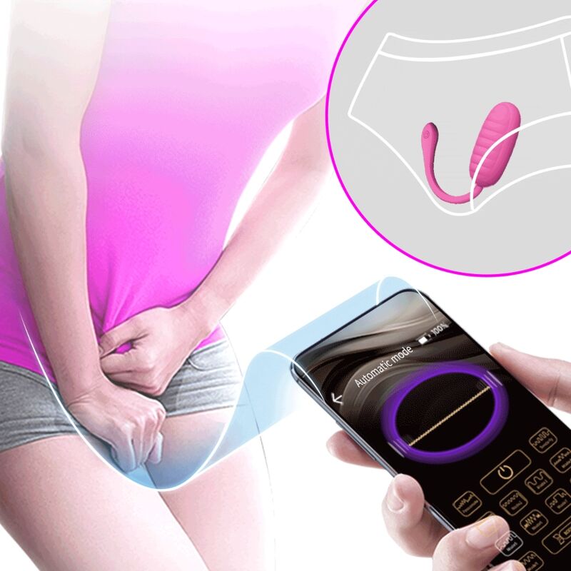 PRETTY LOVE - CATALINA HUEVO RECHARGEABLE VIBRADOR ROSA