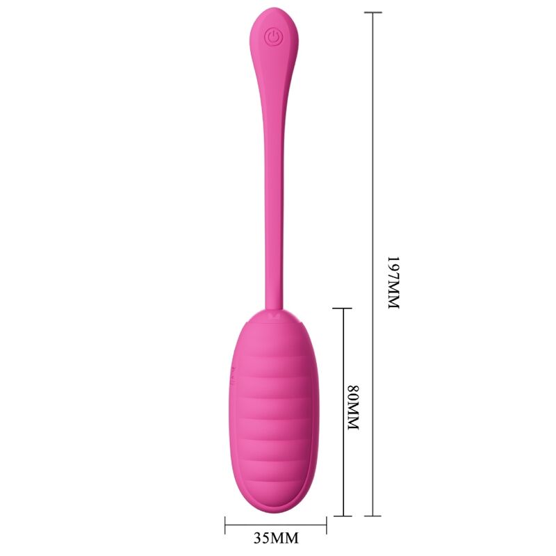PRETTY LOVE - CATALINA HUEVO RECHARGEABLE VIBRADOR ROSA