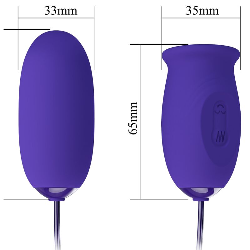 PRETTY LOVE - DAISY YOUTH ESTIMULADOR RECARGABLE VIBRADOR VIOLETA