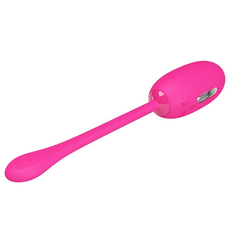 PRETTY LOVE - DOREEN HUEVO RECHARGEABLE VIBRADOR MAGENTA CONTROL REMOTO