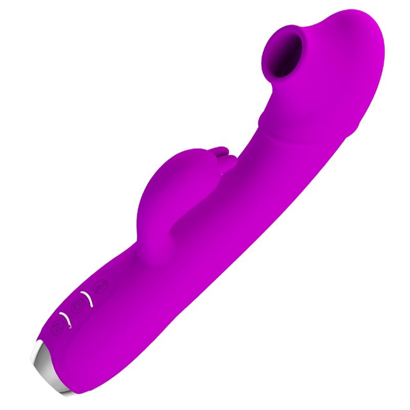 Pretty Love – Vibrateur regina - ondes stimulantes rechargeables violet