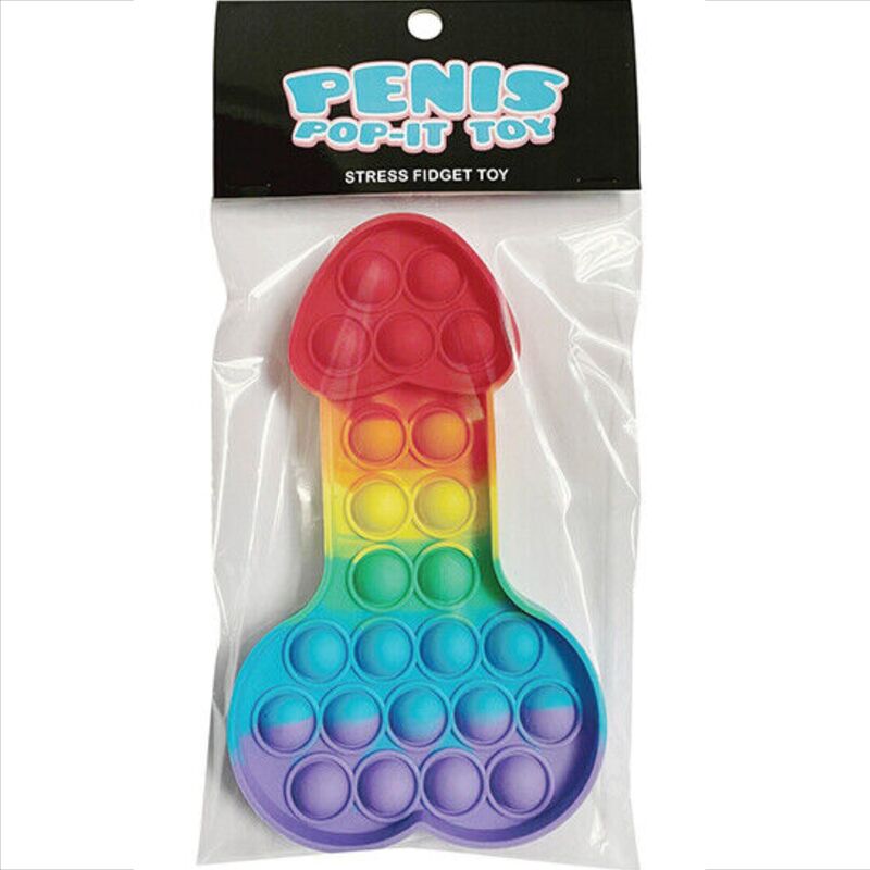 Kheper Games – Jouet anti-stress pop-it penis multicolore