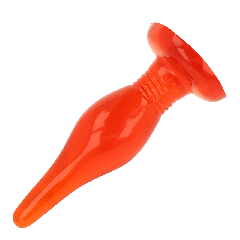 BAILE - TACTO SUAVE ROJO ANAL PLUG 14.2 CM