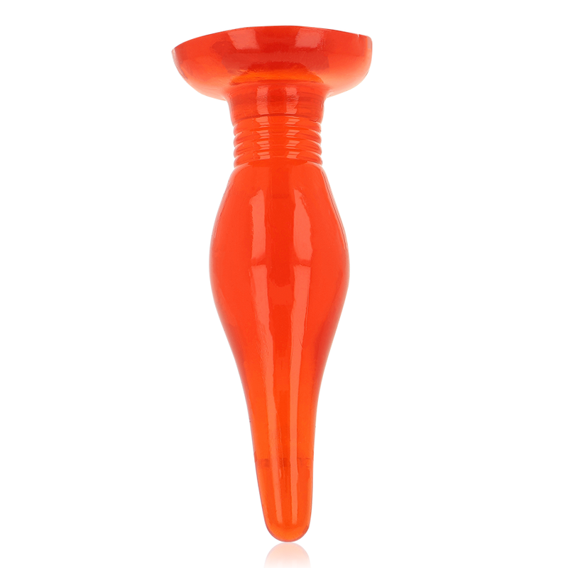 BAILE - TACTO SUAVE ROJO ANAL PLUG 14.2 CM