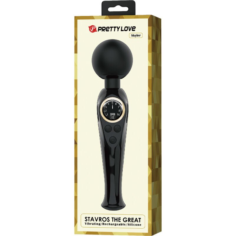 Pretty Love – Baguette vibrateur skyler noir