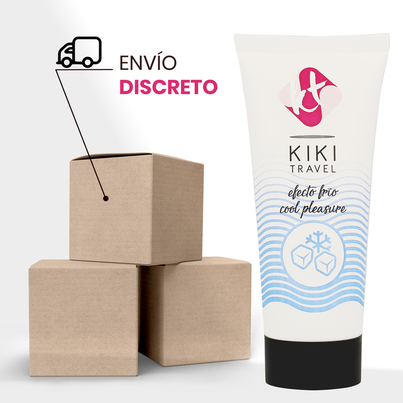 Kikí Travel – Lubrifiant effet refroidissant 50 ml