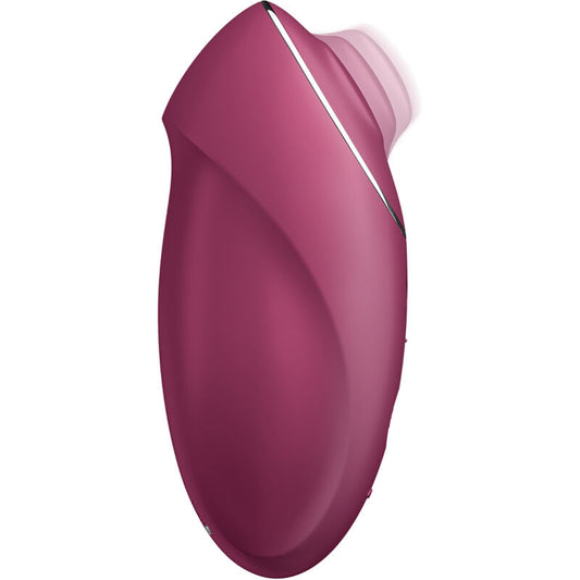SATISFYER - TAP & CLIMAX 1 VIBRATEUR LAY-ON GRIS