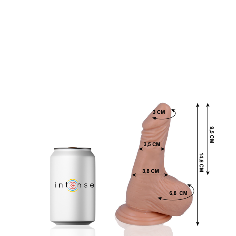 Mr Intense – 1 pénis réaliste 14.6 cm -o- 3.5 cm