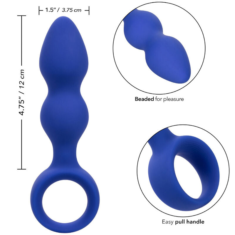 CALEXOTICS - ADMIRAL ANAAL PLUG AVANZADO AZUL