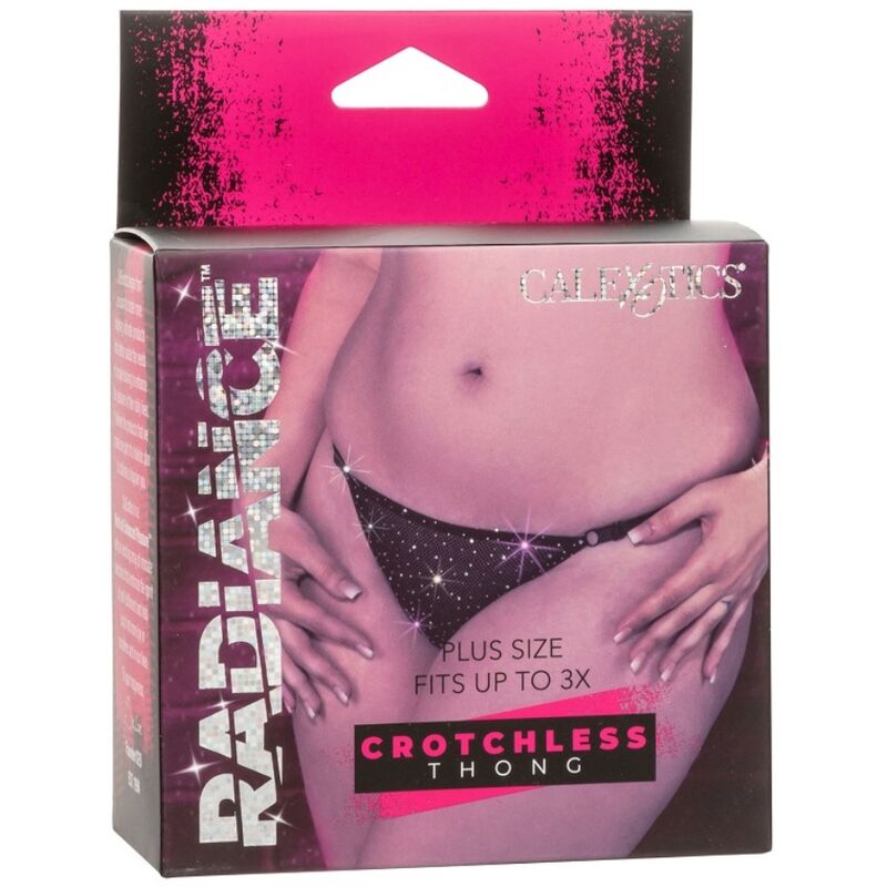 CalExotics – Radiance string sans crochet rhin grande taille