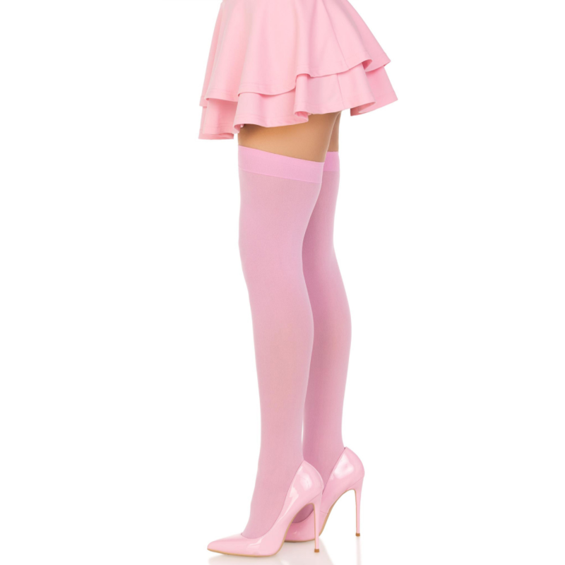 LEG AVENUE - MEDIA NAILON ROSA