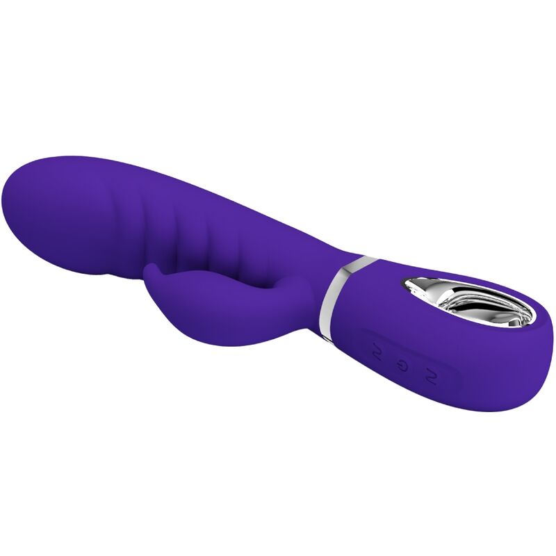 PRETTY LOVE - PRESCOTT VIBRADOR PUNTO G MULTIFUNCTION LILA