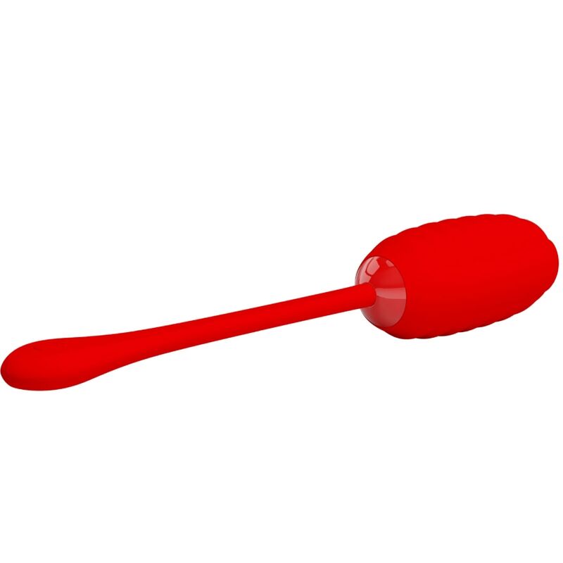 PRETTY LOVE - KIRK HUEVO RECHARGEABLE VIBRADOR ROJO