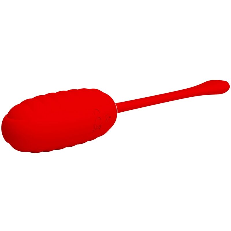 PRETTY LOVE - KIRK HUEVO RECHARGEABLE VIBRADOR ROJO