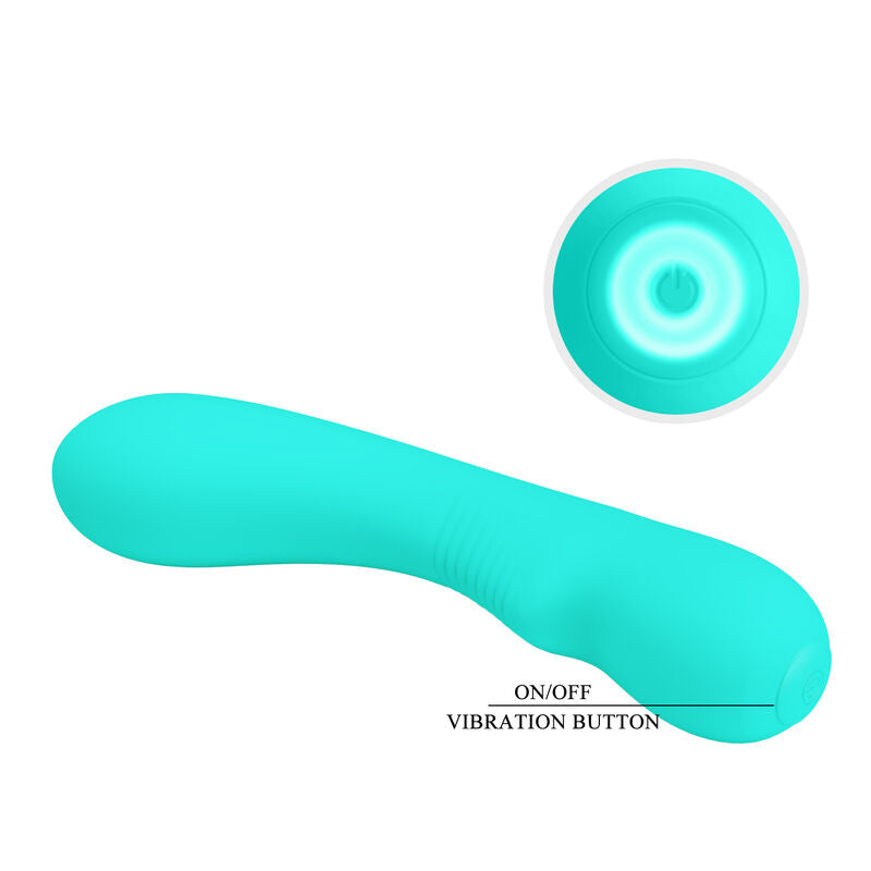 PRETTY LOVE - PRESCOTT RECHARGEABLE VIBRADOR VERDE AGUA