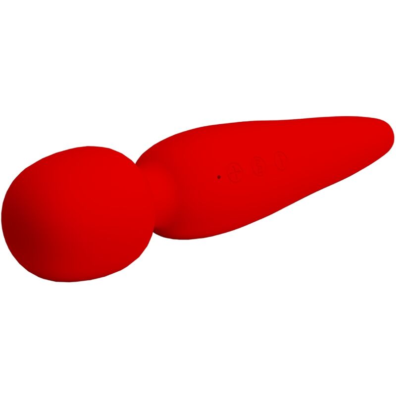 MOOIE LIEFDE - MEREDITH MASAJEADOR 12 MODOS VIBRACION ROJO