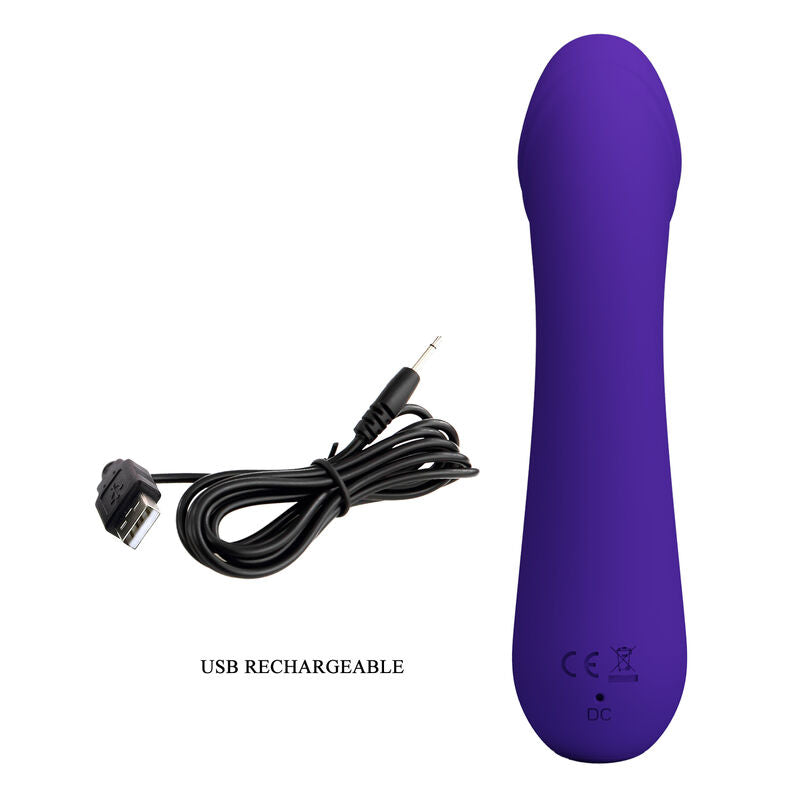 PRETTY LOVE - CETUS RECHARGEABLE VIBRADOR LILA