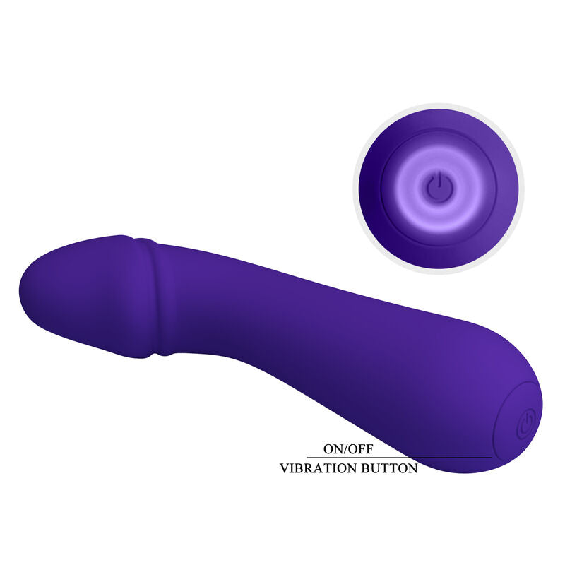 PRETTY LOVE - CETUS RECHARGEABLE VIBRADOR LILA
